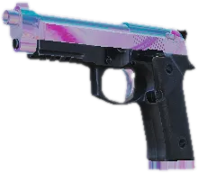 Transparent PNG of the GTA V weapon m9_p_chromium