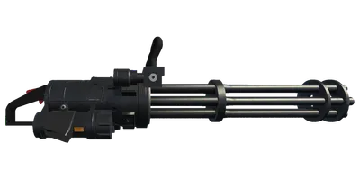 Transparent PNG of the GTA V weapon minigun_0