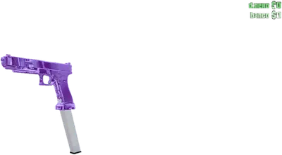 Transparent PNG of the GTA V weapon pistol_cr_purple