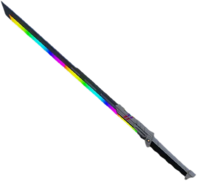 Transparent PNG of the GTA V weapon plasmasword_rainbow