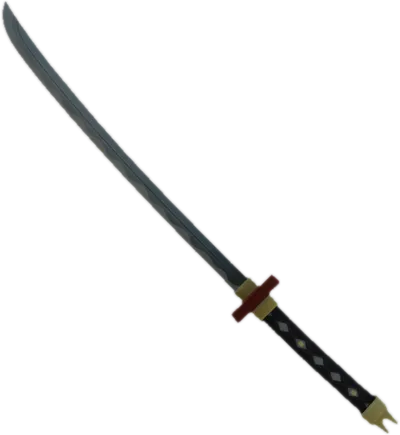 Transparent PNG of the GTA V weapon samuraitwo