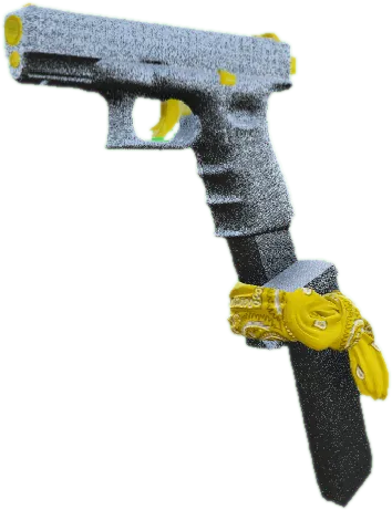 Transparent PNG of the GTA V weapon switchyellow
