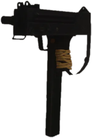Transparent PNG of the GTA V weapon tmoe_mac10