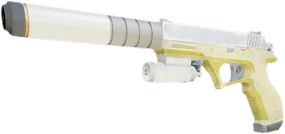 Transparent PNG of the GTA V weapon w_cyber_combatpistol_01_camo