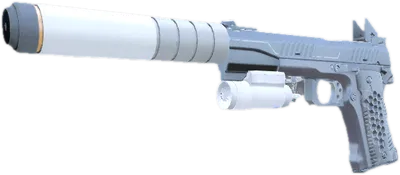 Transparent PNG of the GTA V weapon w_cyber_heavypistol_01_military