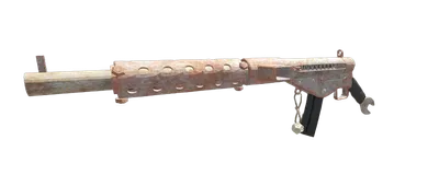 Transparent PNG of the GTA V weapon w_handmade_smg